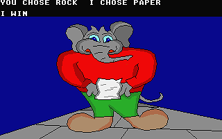 Eliemouse's Paper Rock Scissors atari screenshot